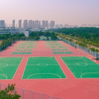 上海硅PU球场材料厂家：细说硅PU篮球场划线标准