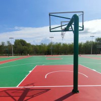 天津塑胶球场建造丙烯酸网球场硅pu篮球场铺设