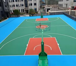 硅pu篮球场