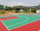 丙烯酸篮球场建设