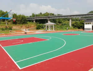 丙烯酸篮球场建设
