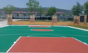 硅pu篮球场